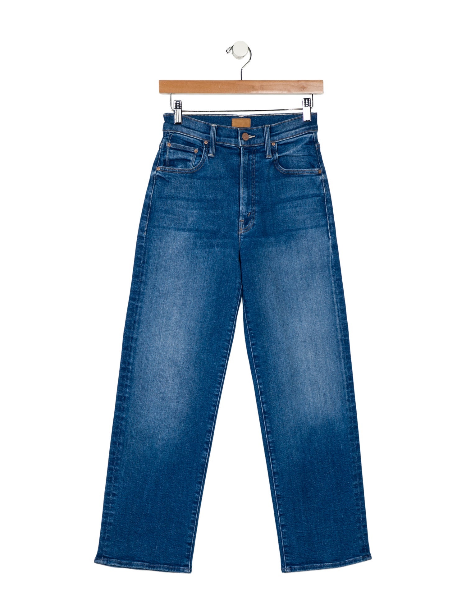 Mother High-Rise Straight Leg Jeans