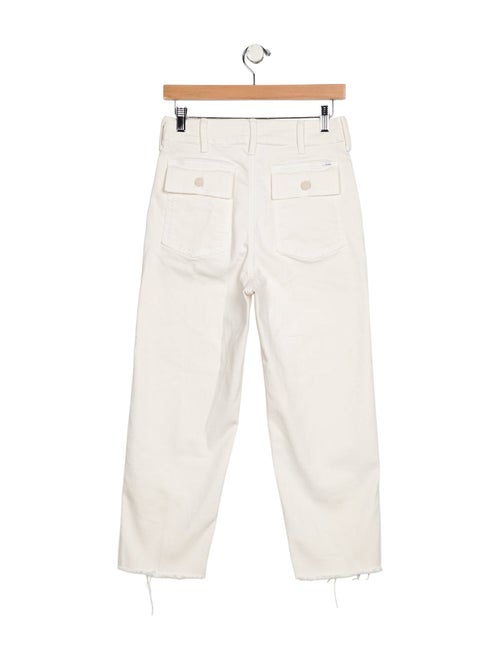 Mother High-Rise Straight Leg Jeans