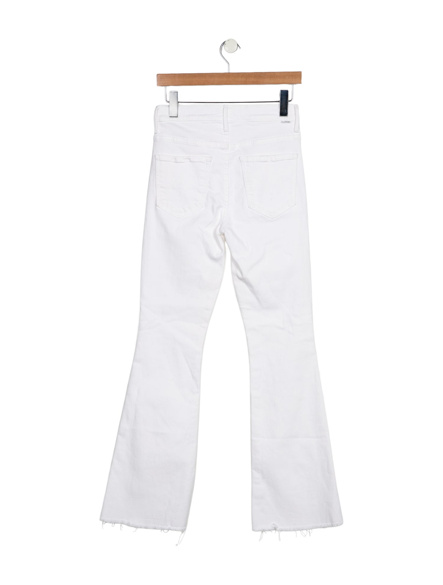Mother Mid-Rise Wide Leg Jeans