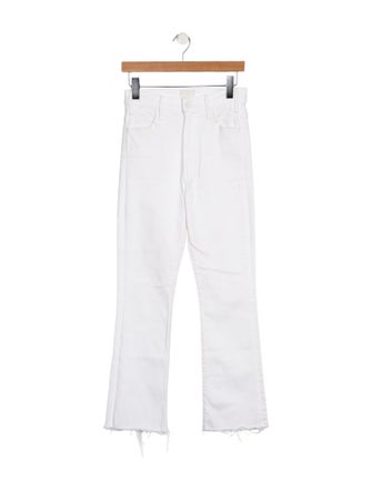 Mother High-Rise Straight Leg Jeans