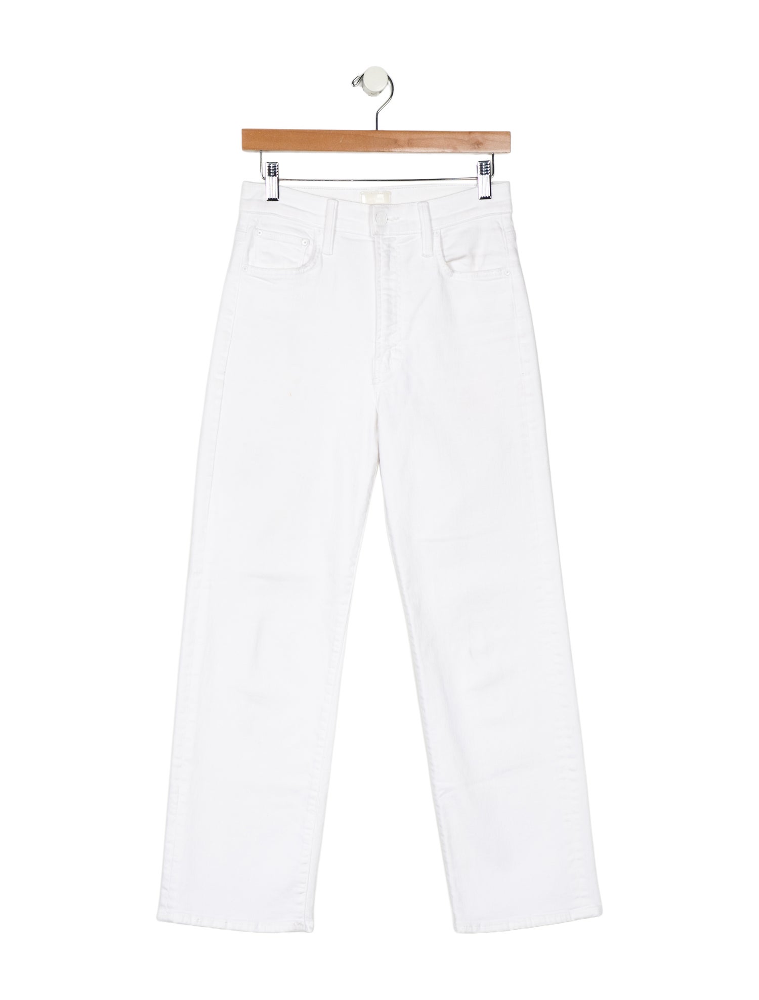 Mother High-Rise Straight Leg Jeans