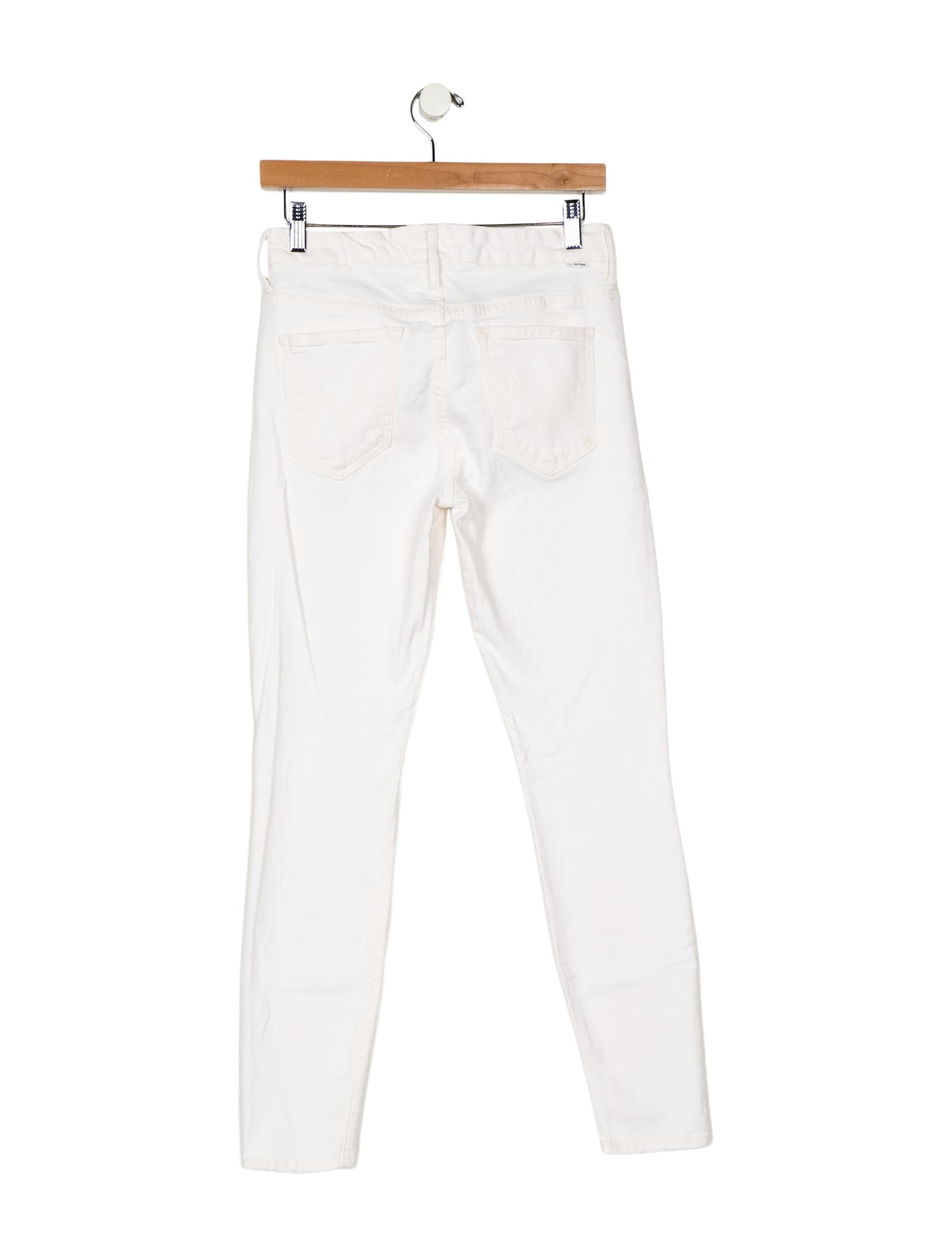 Mother Mid-Rise Skinny Leg Jeans