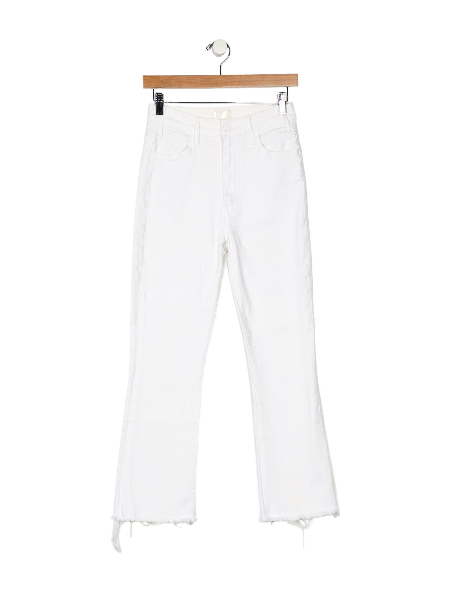 Mother Mid-Rise Straight Leg Jeans
