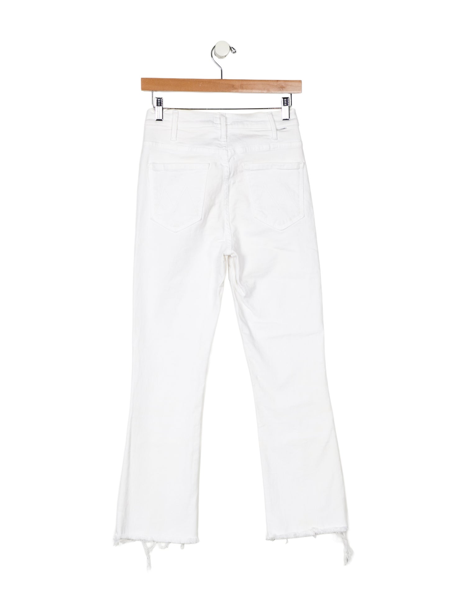 Mother Mid-Rise Straight Leg Jeans