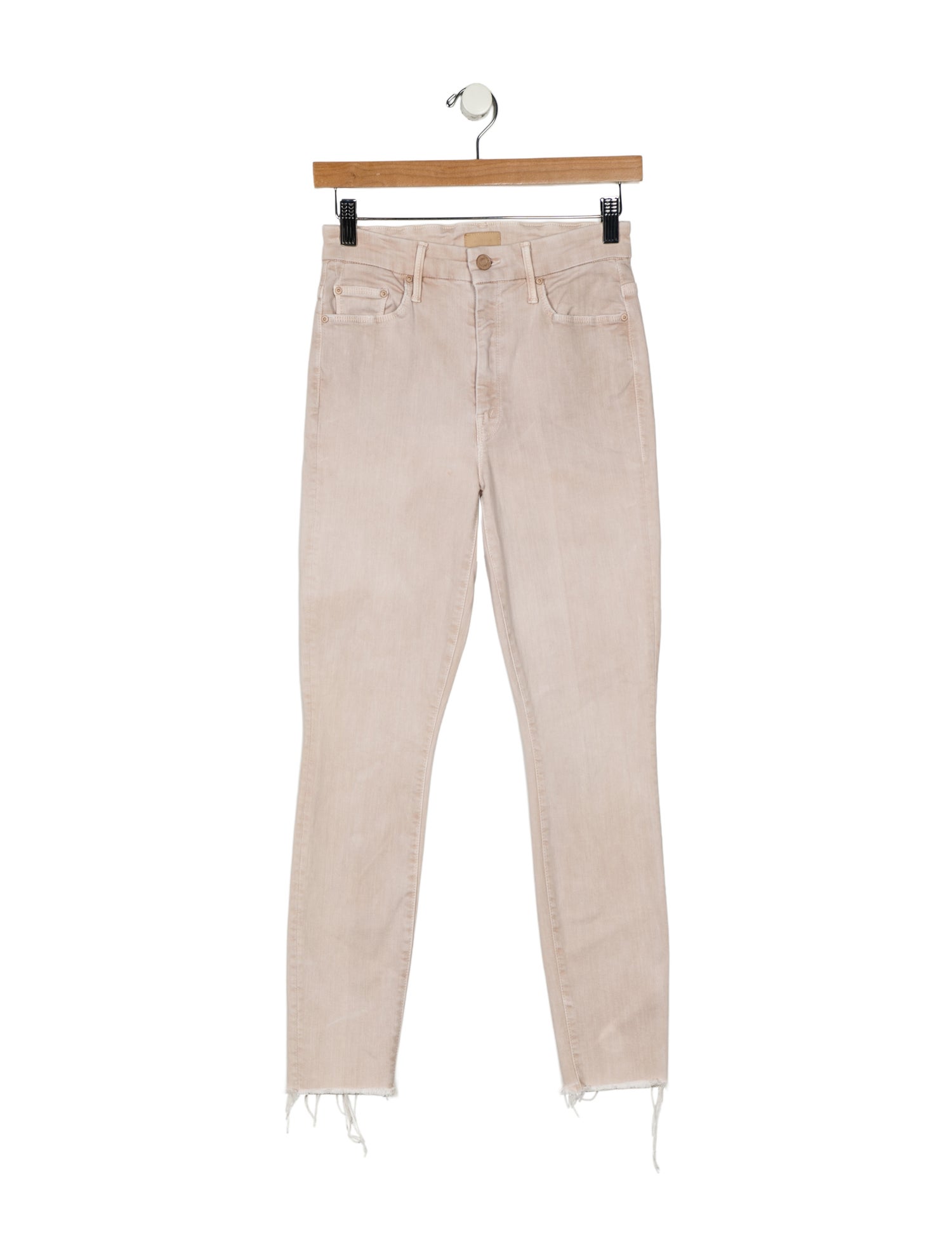 Mother Mid-Rise Skinny Leg Jeans