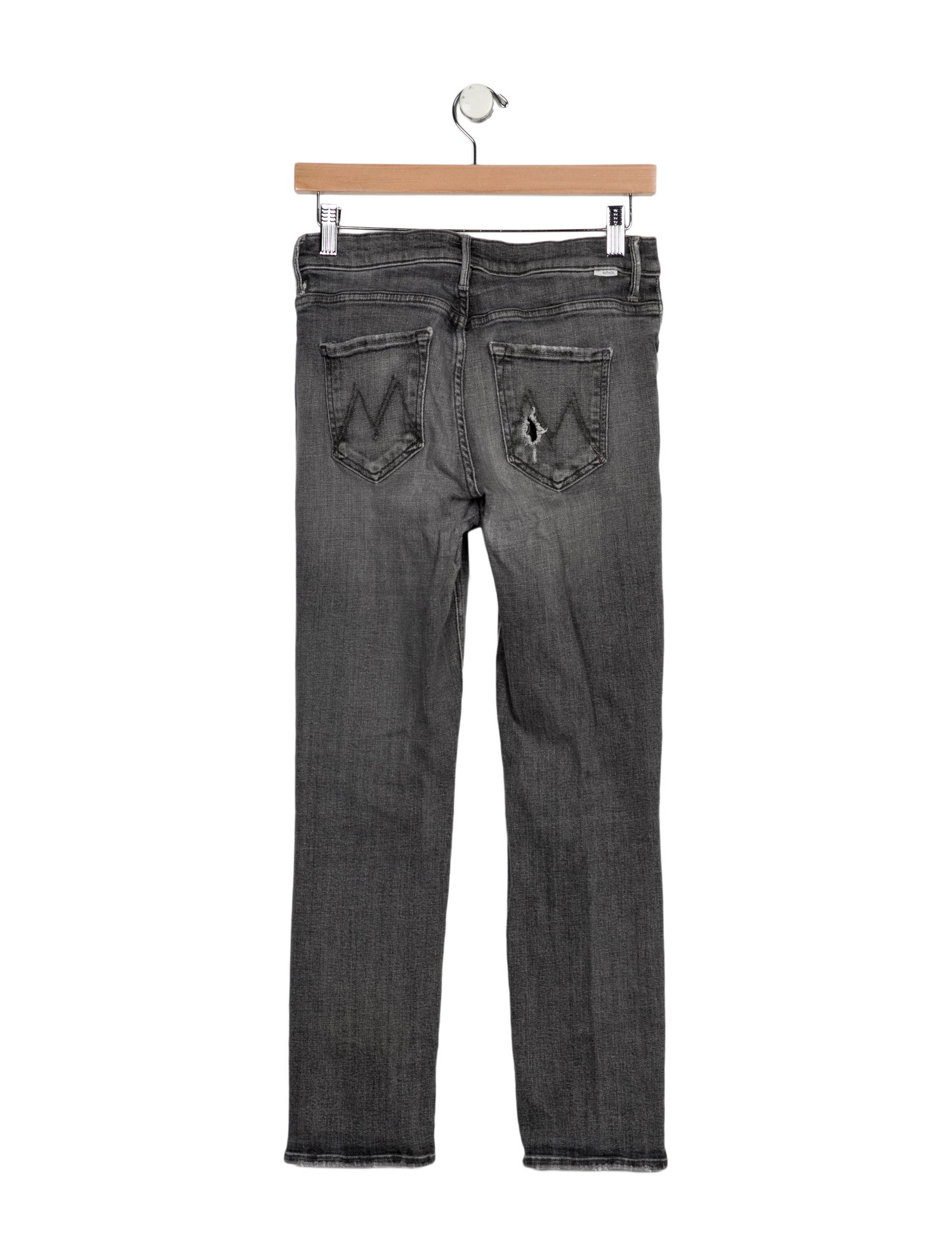 Mother Mid-Rise Skinny Leg Jeans