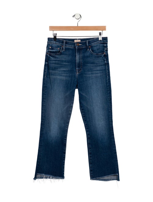 Mother Mid-Rise Straight Leg Jeans