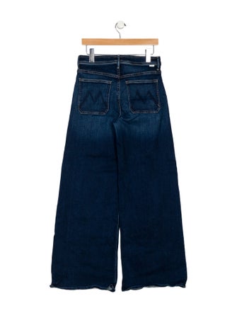 Mother High-Rise Wide Leg Jeans