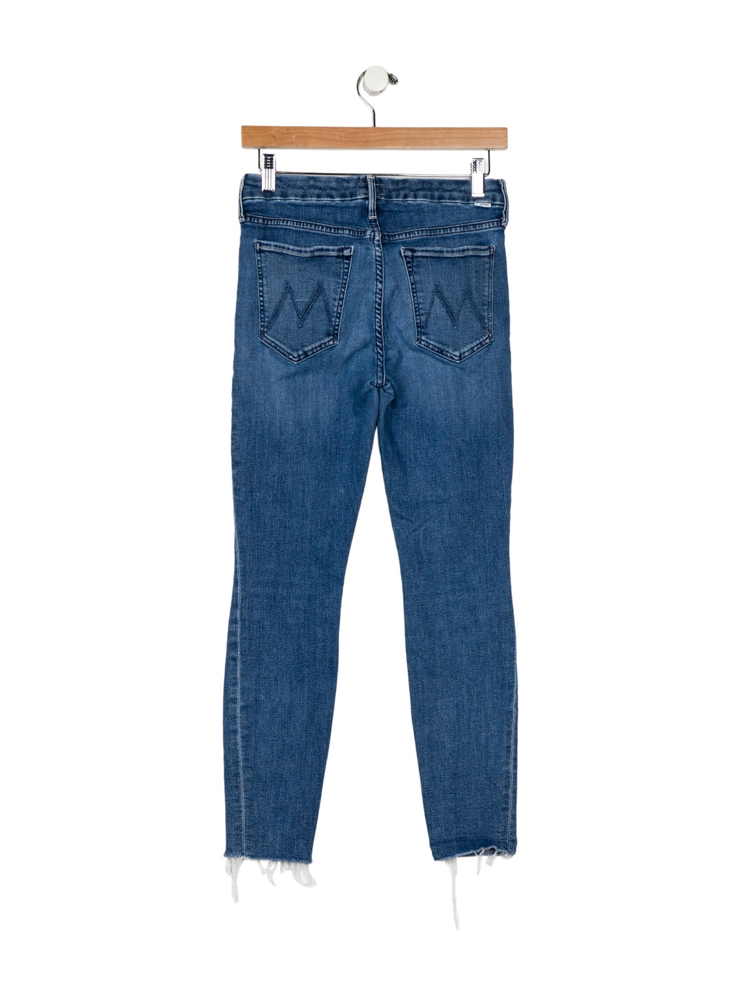 Mother Mid-Rise Skinny Leg Jeans