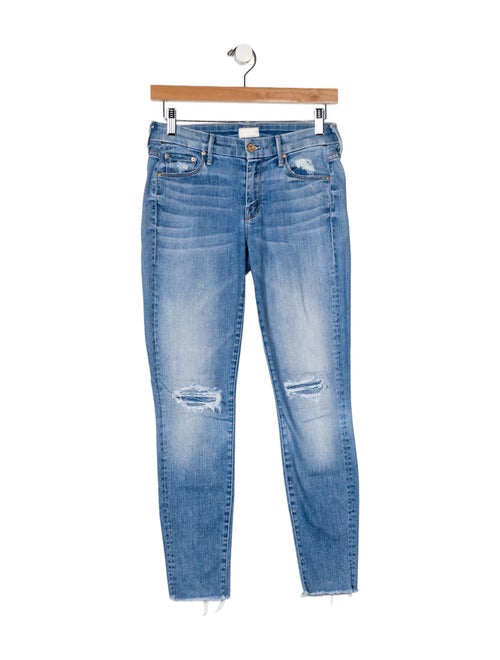 Mother Low-Rise Skinny Leg Jeans