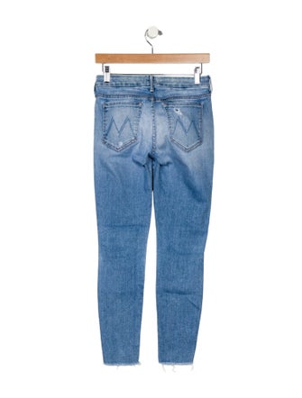 Mother Low-Rise Skinny Leg Jeans