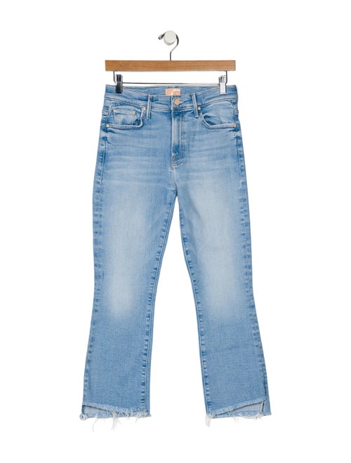 Mother Mid-Rise Straight Leg Jeans