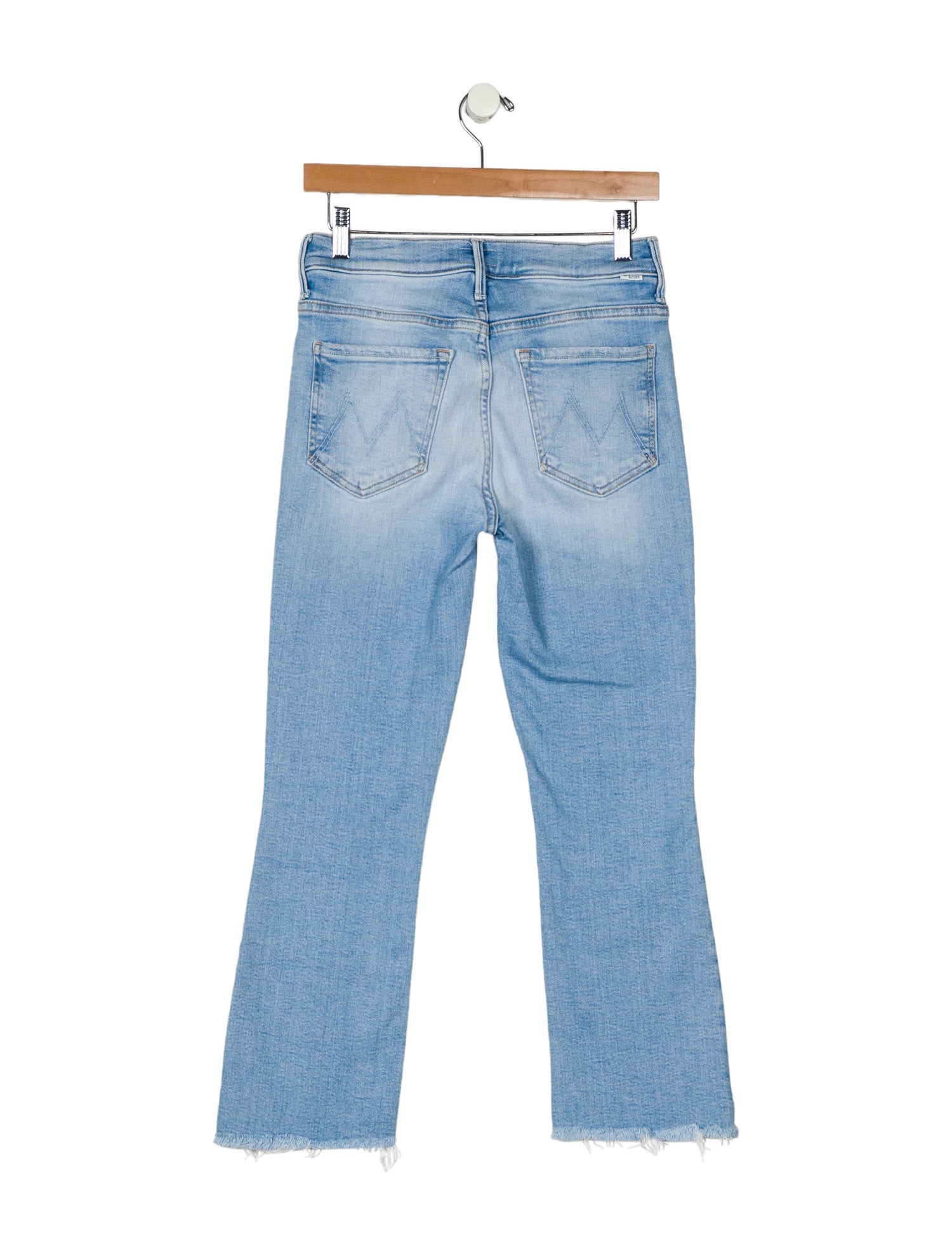 Mother Mid-Rise Straight Leg Jeans