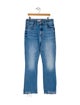 Mother Mid-Rise Straight Leg Jeans