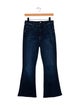 Mother Mid-Rise Wide Leg Jeans