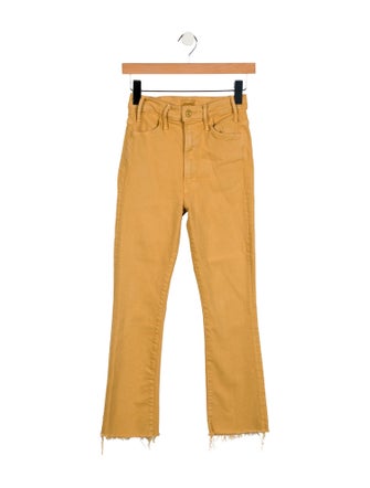 Mother Mid-Rise Straight Leg Jeans