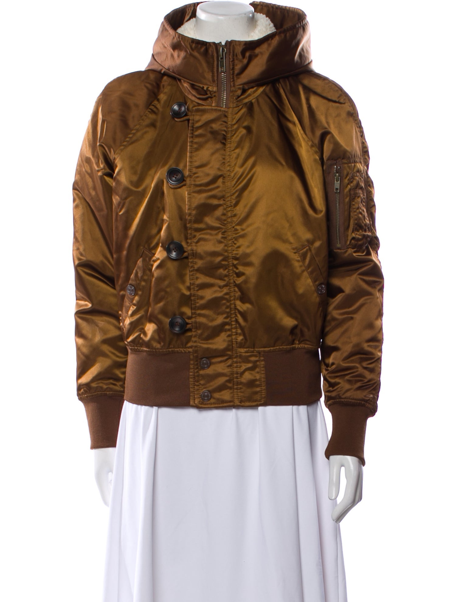 Mother Nylon Bomber Jacket