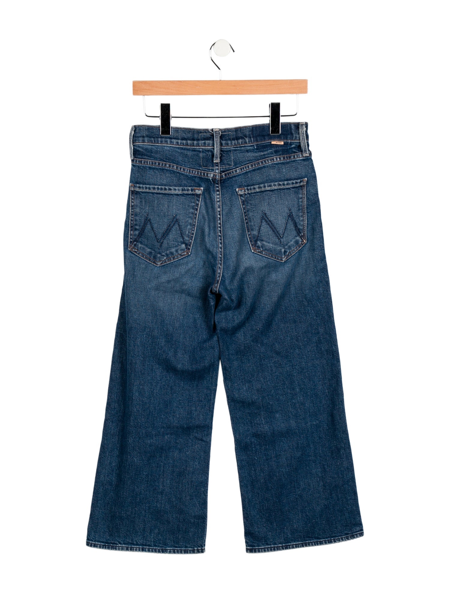 Mother High-Rise Wide Leg Jeans