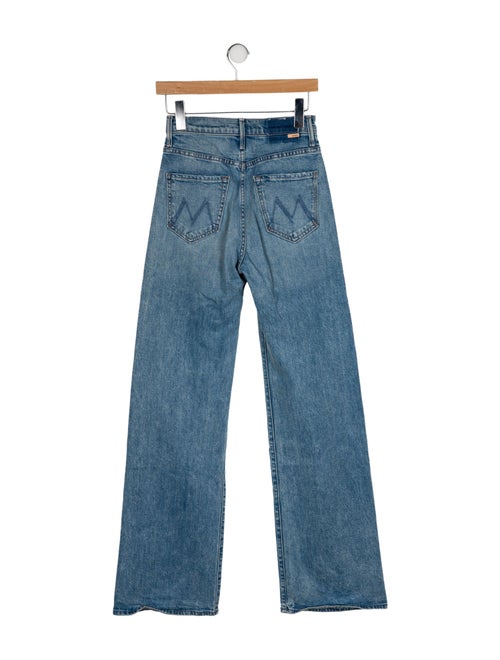 Mother High-Rise Wide Leg Jeans