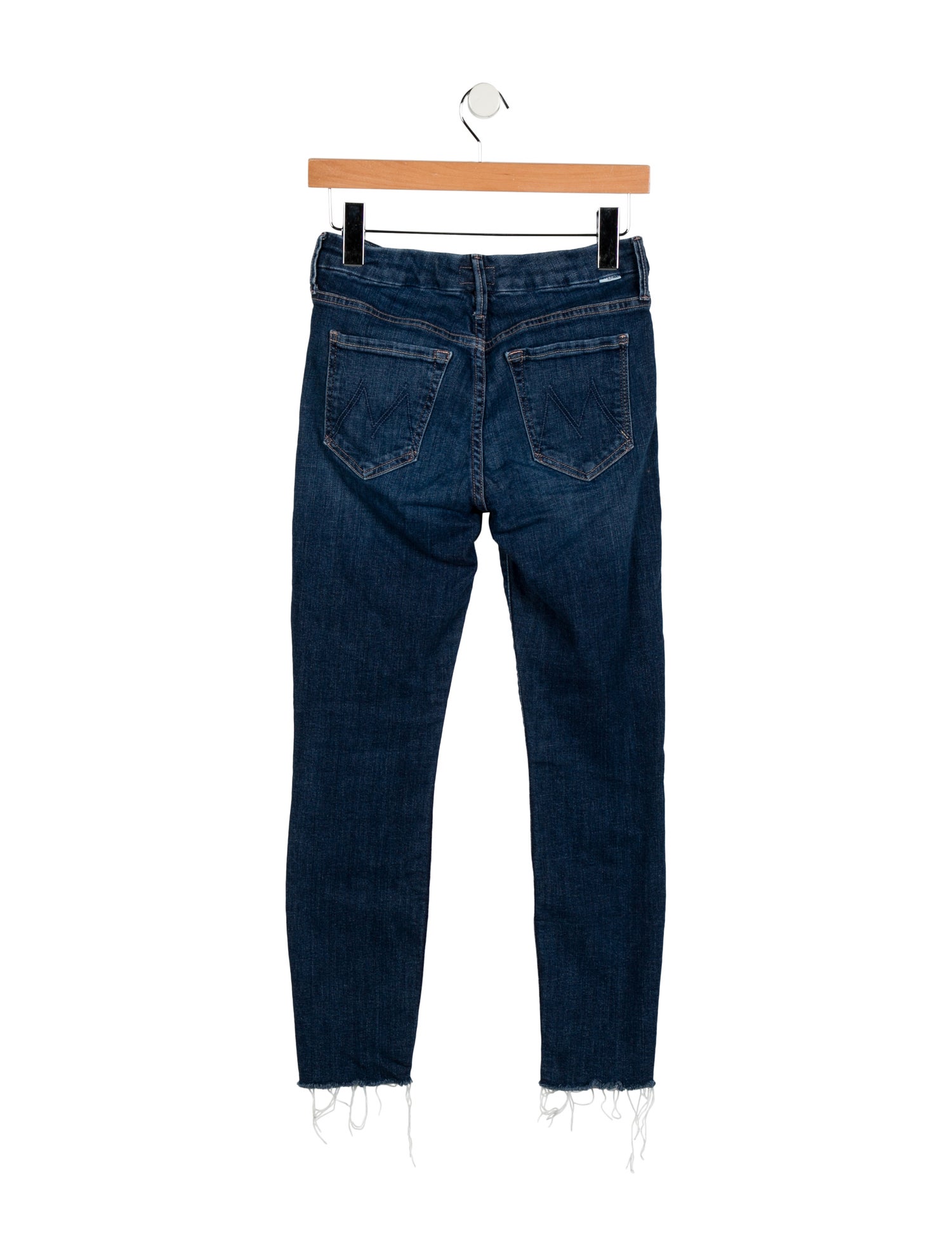 Mother Mid-Rise Skinny Leg Jeans
