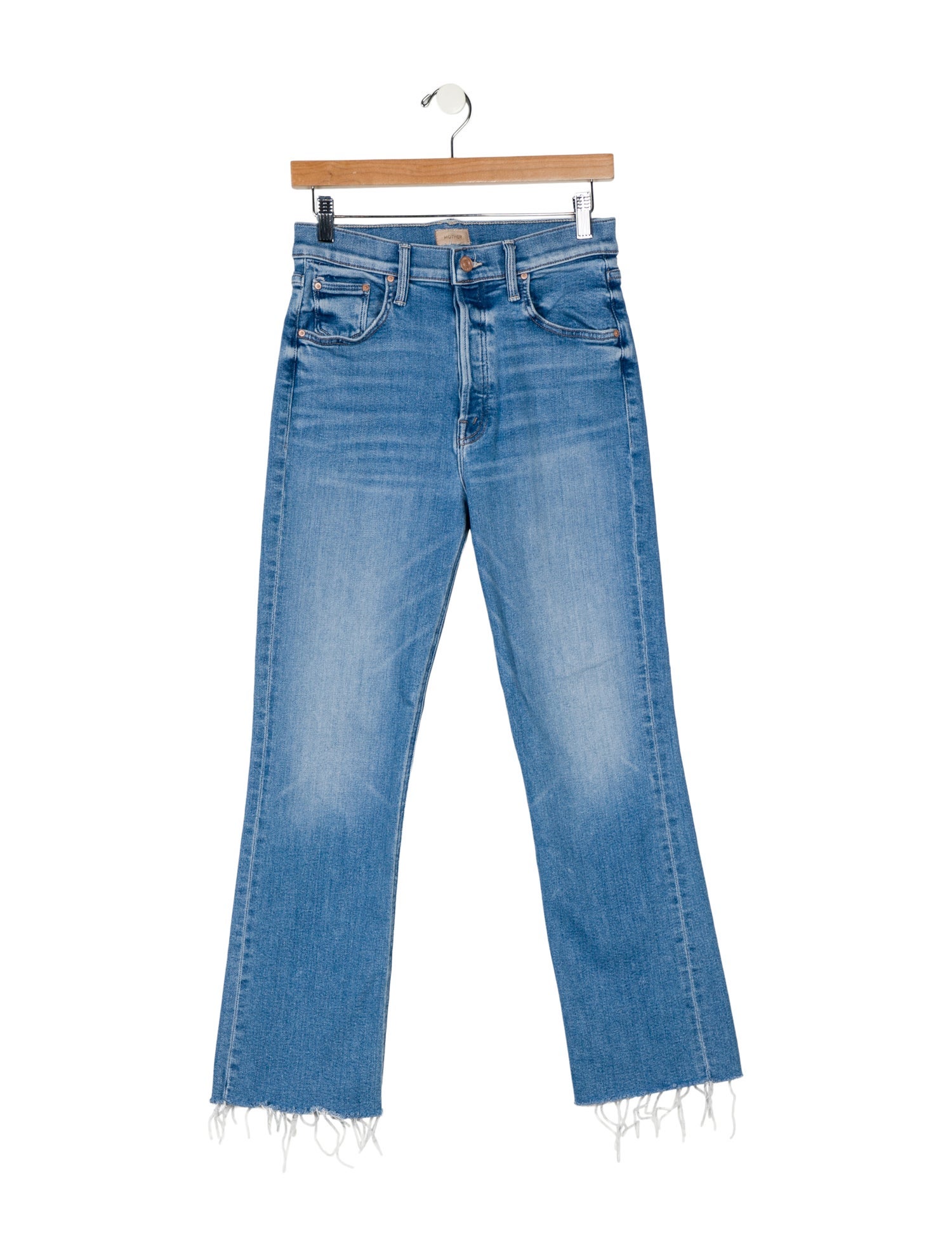 Mother High-Rise Straight Leg Jeans