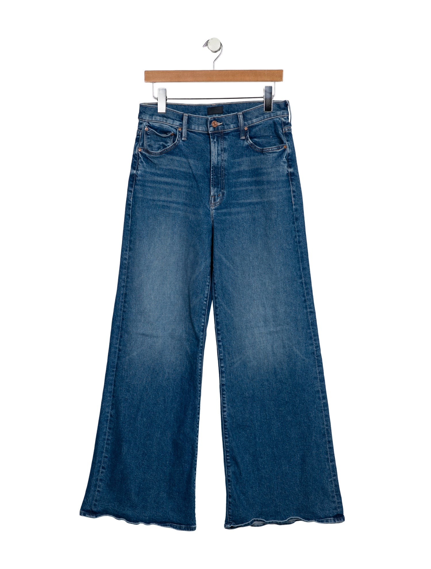 Mother High-Rise Wide Leg Jeans