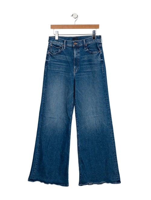 Mother High-Rise Wide Leg Jeans