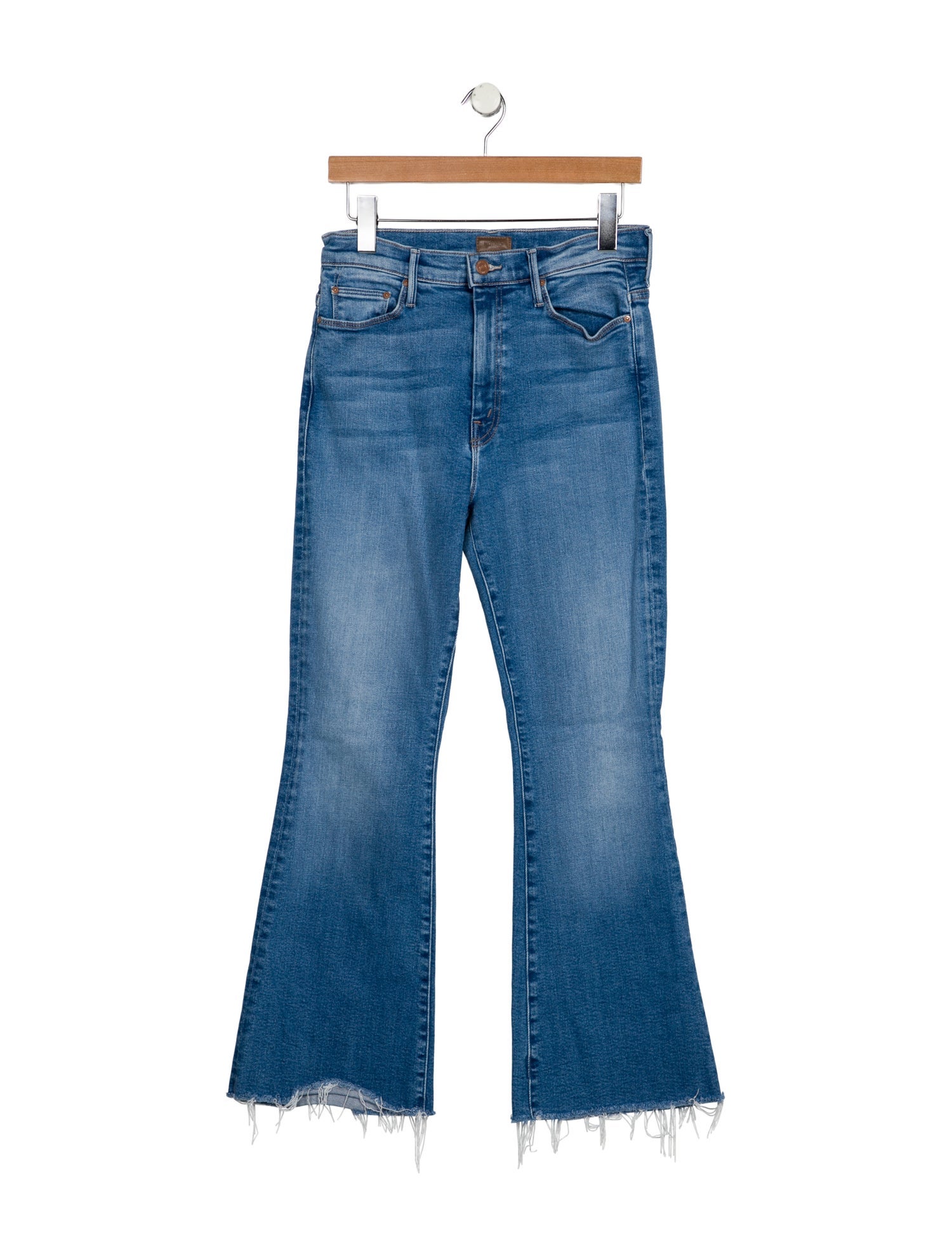Mother High-Rise Wide Leg Jeans