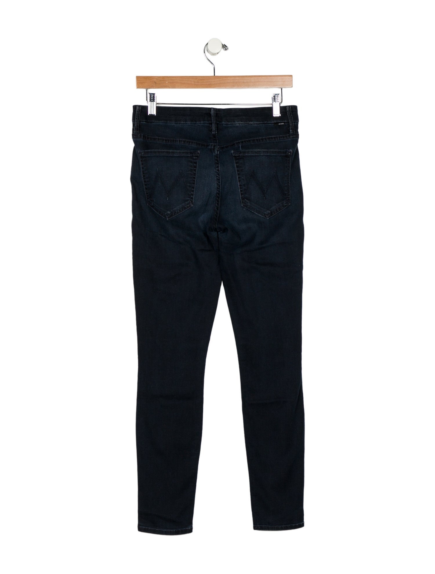 Mother Mid-Rise Skinny Leg Jeans