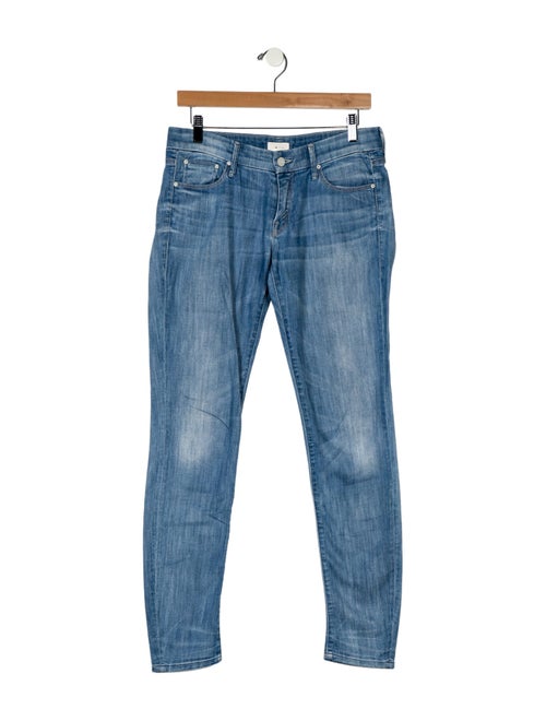 Mother Low-Rise Skinny Leg Jeans