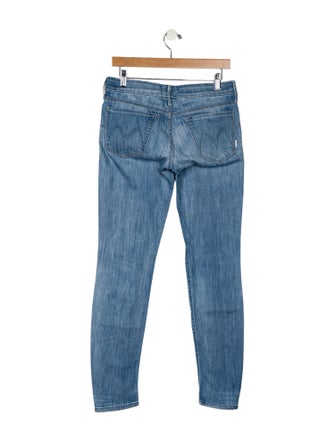 Mother Low-Rise Skinny Leg Jeans