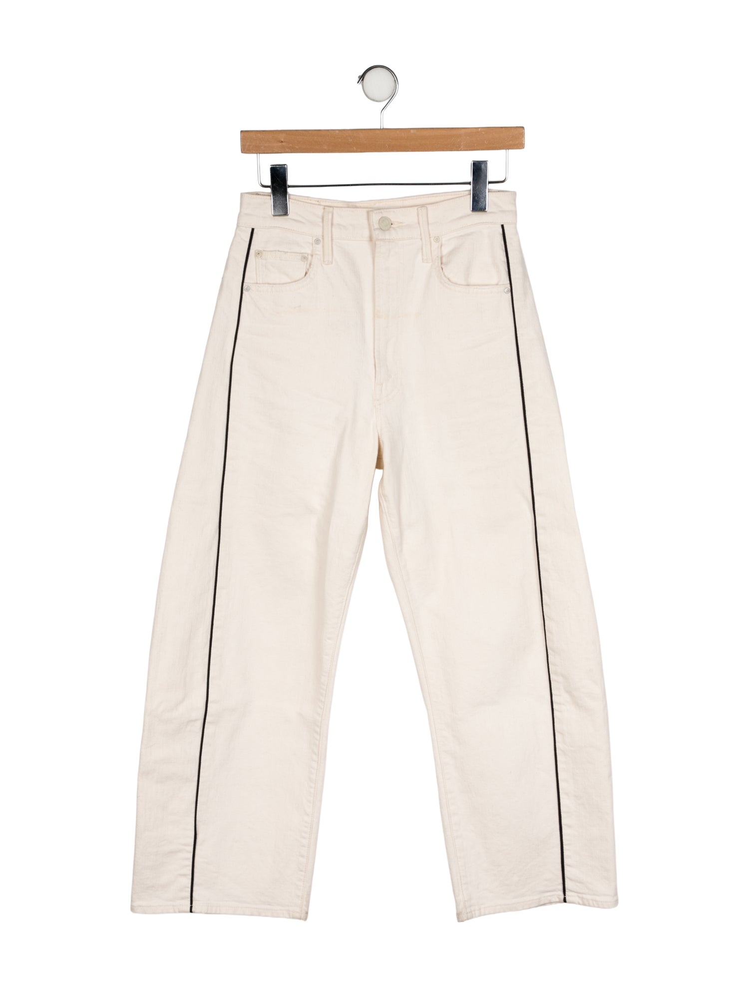 Mother High-Rise Wide Leg Jeans
