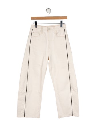 Mother High-Rise Wide Leg Jeans