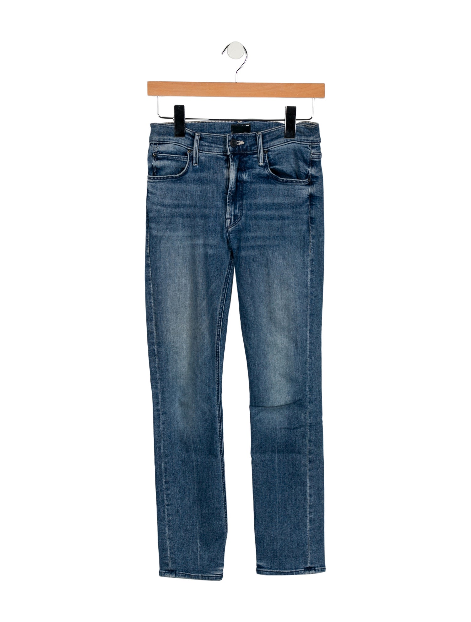 Mother Low-Rise Skinny Leg Jeans