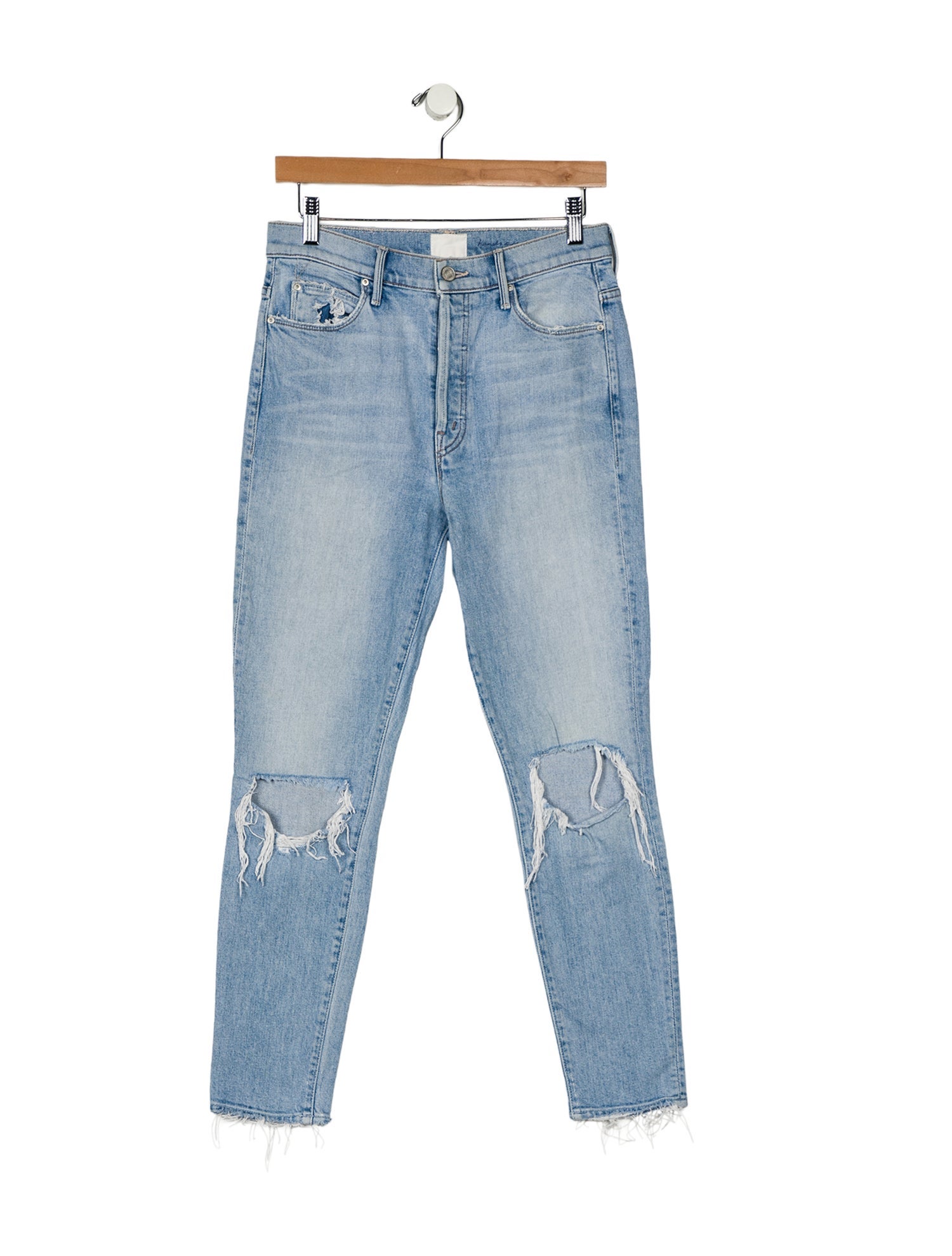 Mother High-Rise Skinny Leg Jeans