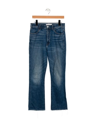 Mother High-Rise Straight Leg Jeans