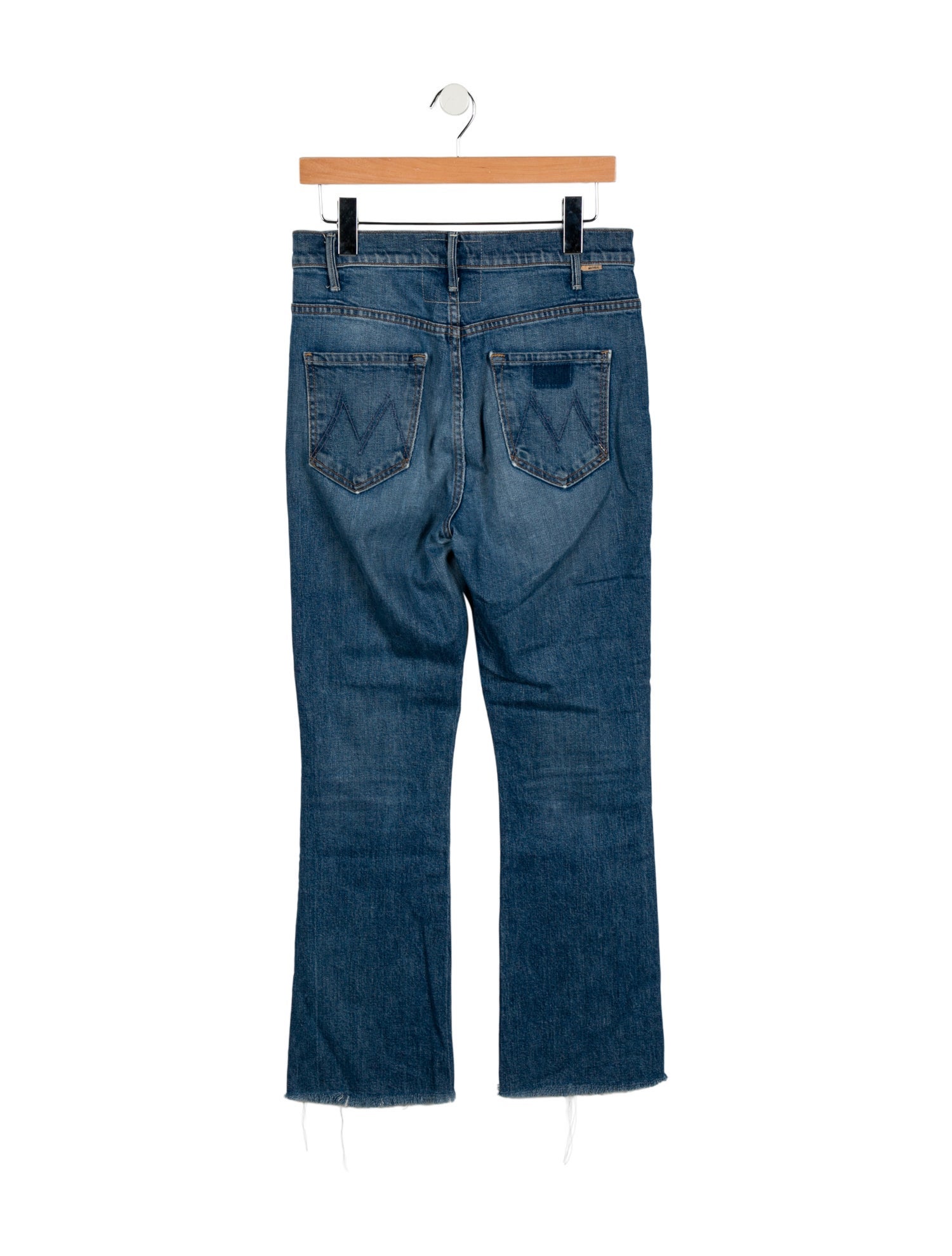 Mother High-Rise Straight Leg Jeans