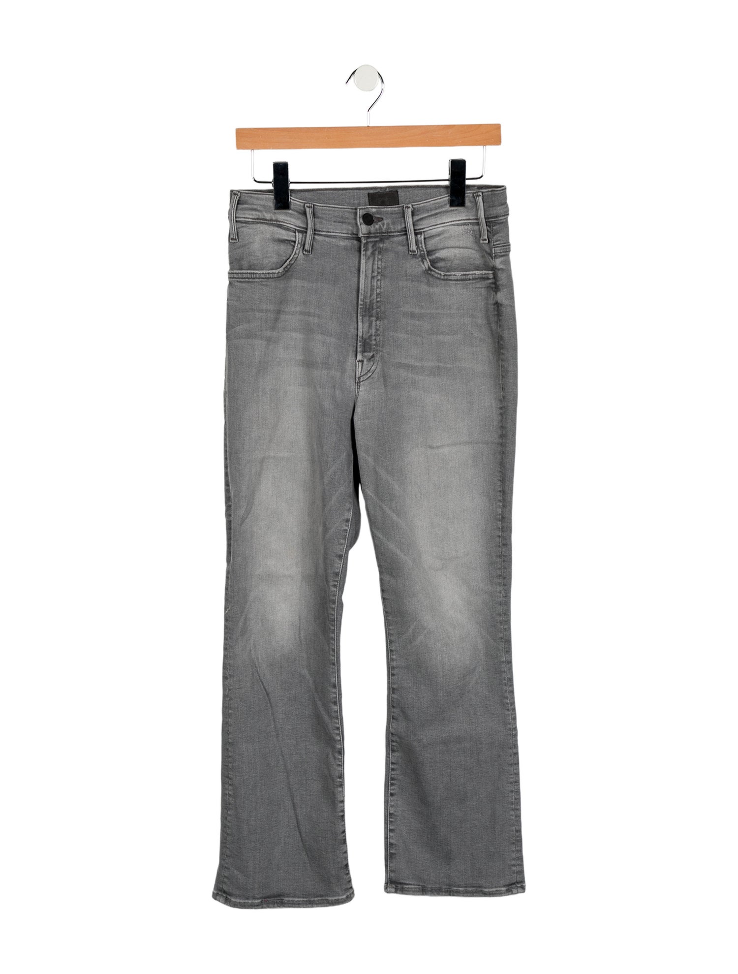 Mother High-Rise Straight Leg Jeans