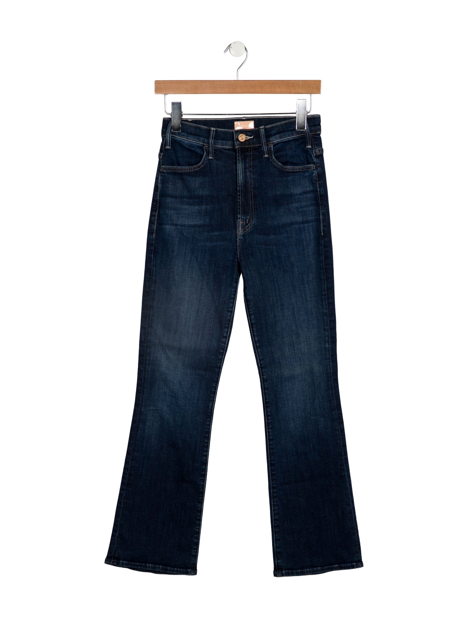 Mother High-Rise Straight Leg Jeans