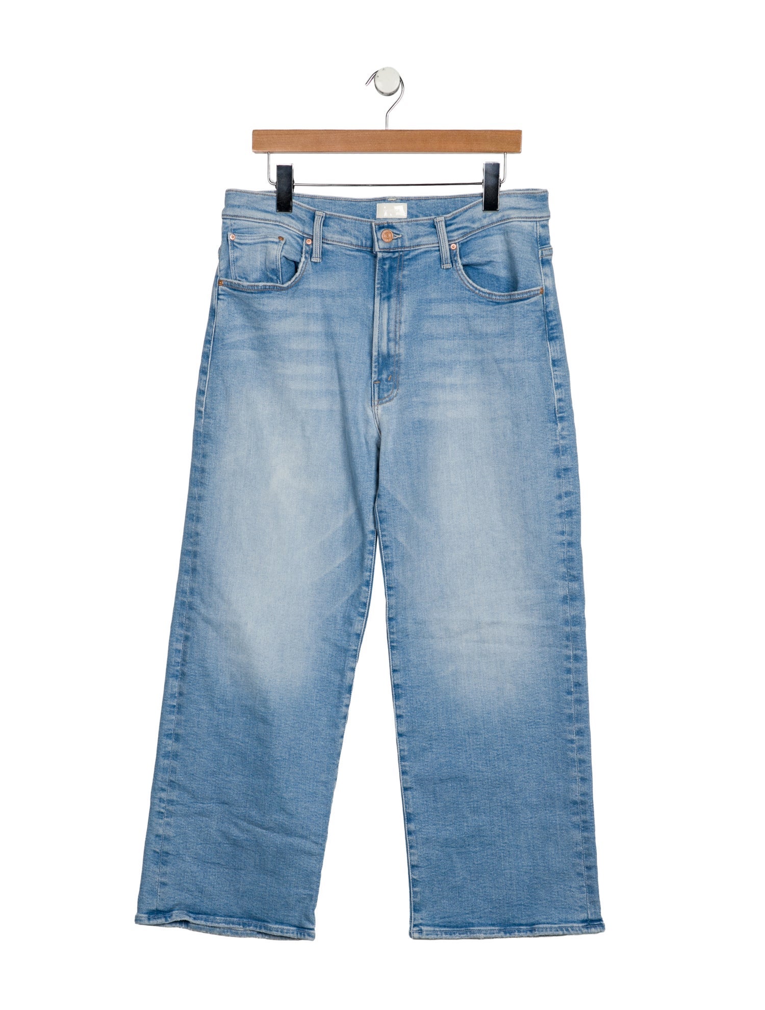Mother High-Rise Wide Leg Jeans