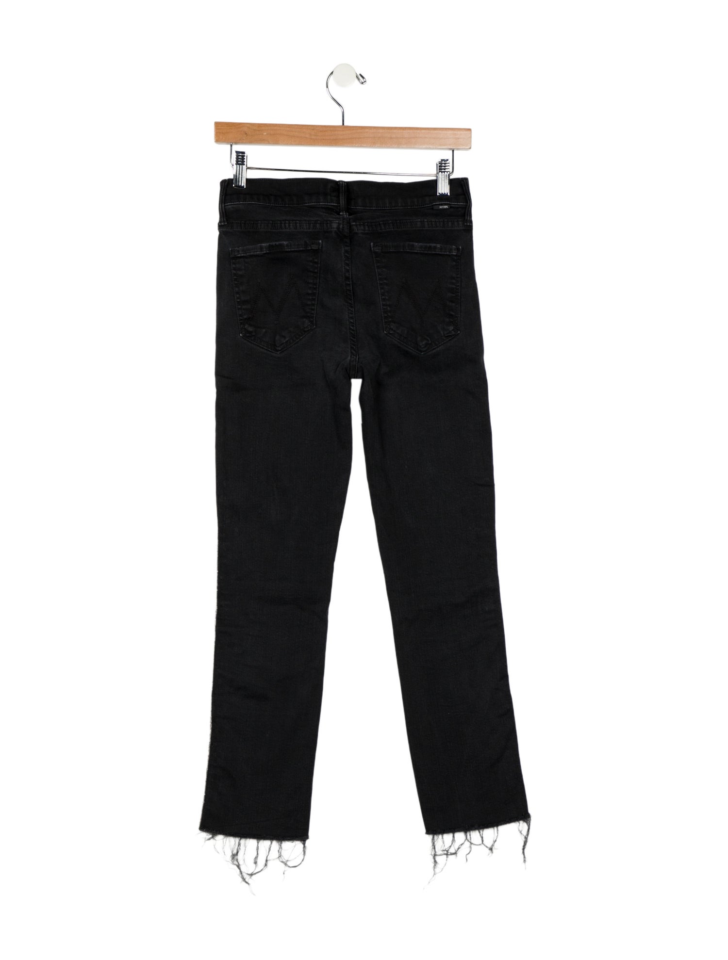 Mother Mid-Rise Straight Leg Jeans