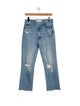 Mother High-Rise Straight Leg Jeans