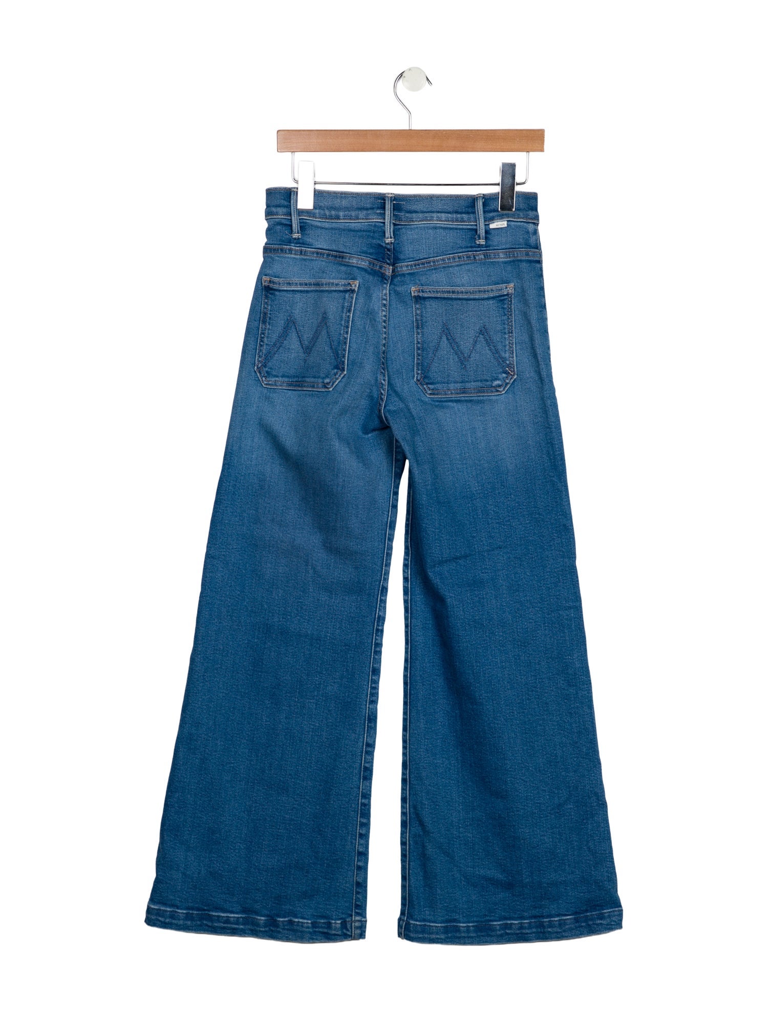 Mother Mid-Rise Wide Leg Jeans w/ Tags
