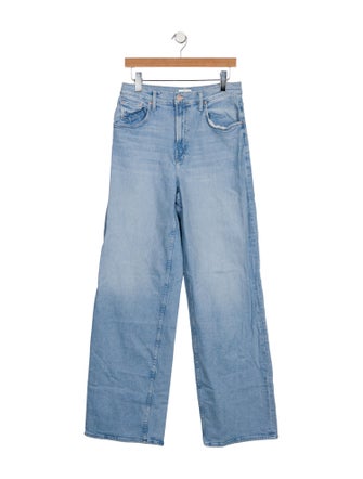 Mother High-Rise Wide Leg Jeans