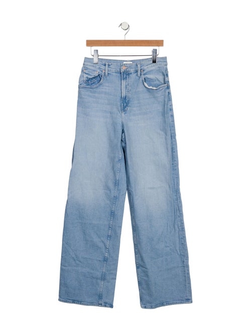 Mother High-Rise Wide Leg Jeans