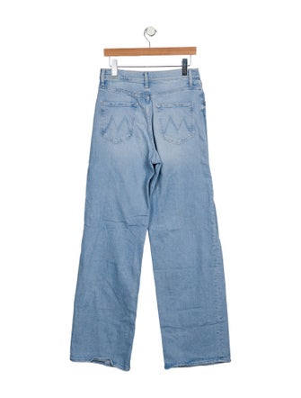 Mother High-Rise Wide Leg Jeans