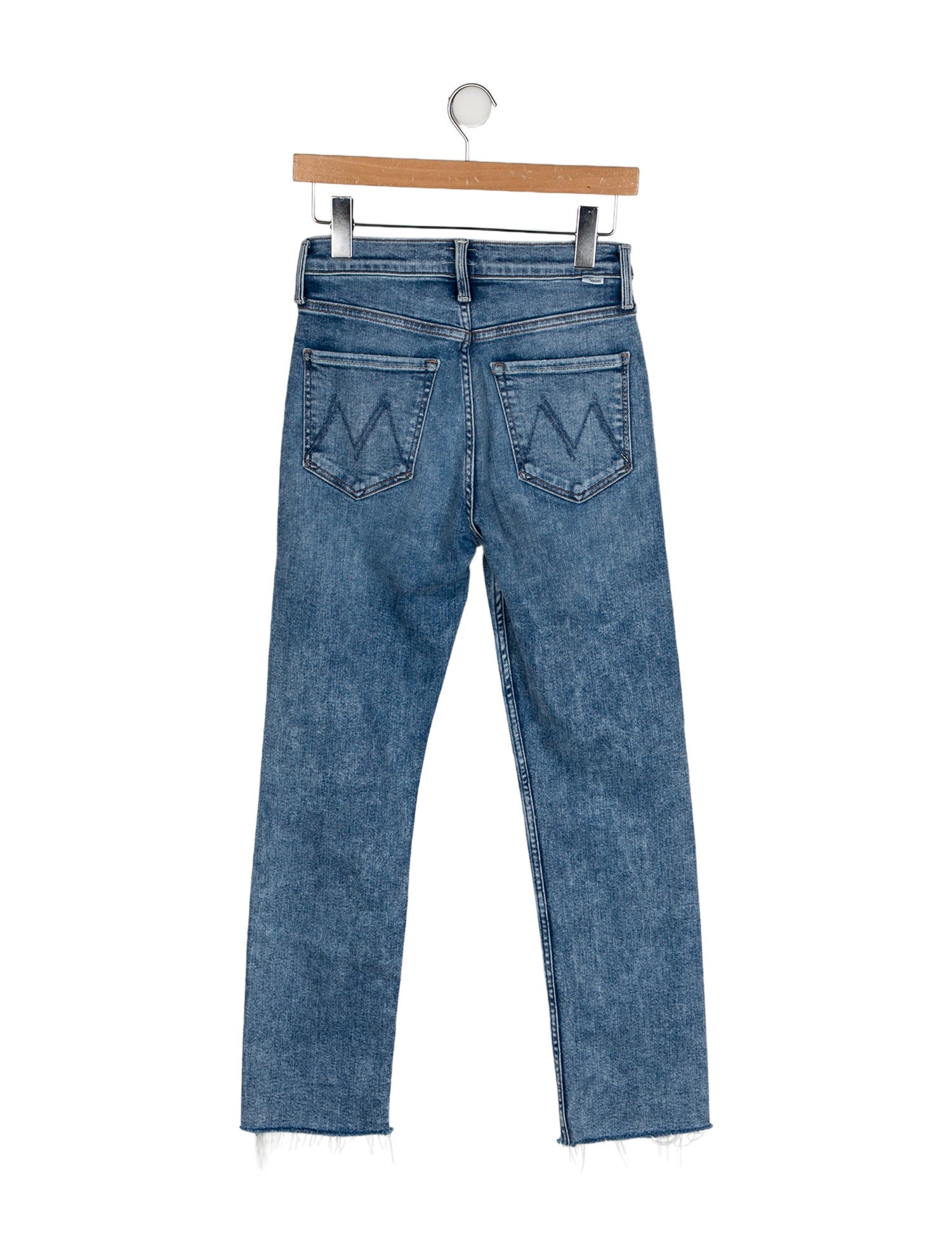 Mother High-Rise Straight Leg Jeans
