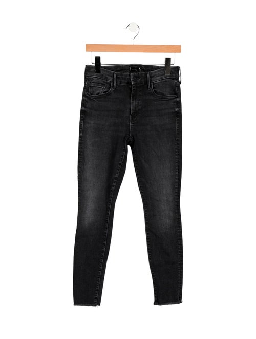 Mother Mid-Rise Skinny Leg Jeans