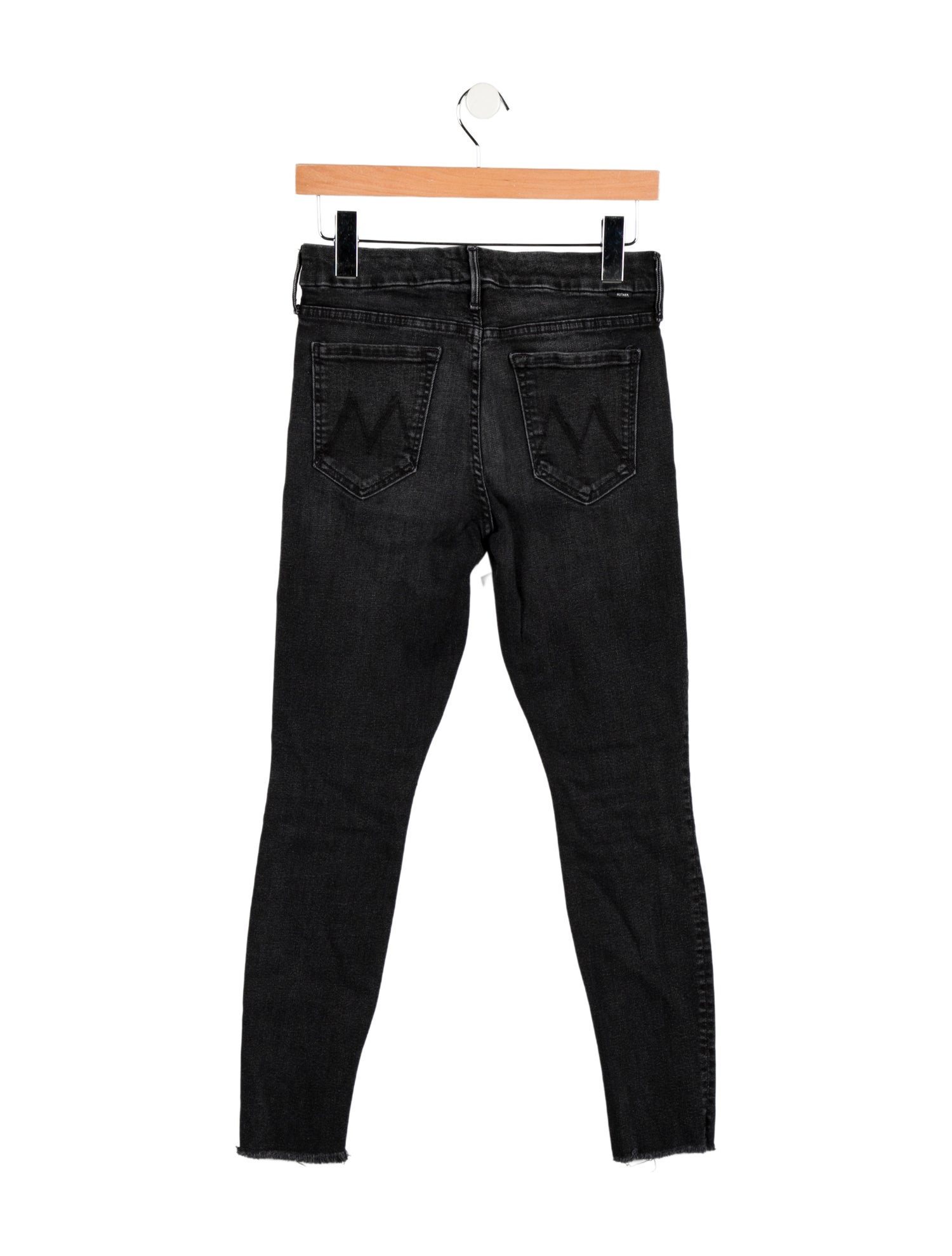 Mother Mid-Rise Skinny Leg Jeans