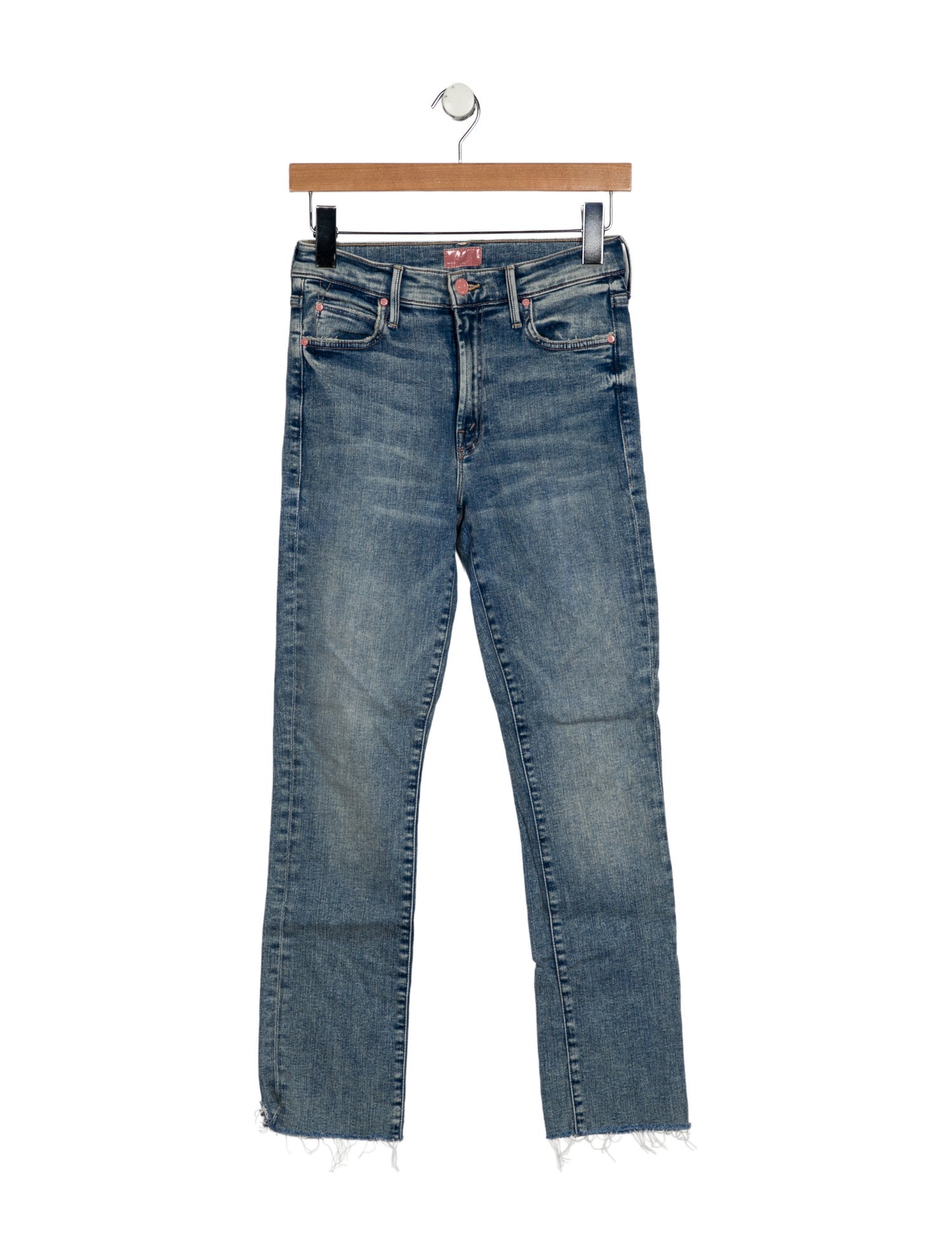 Mother Mid-Rise Skinny Leg Jeans